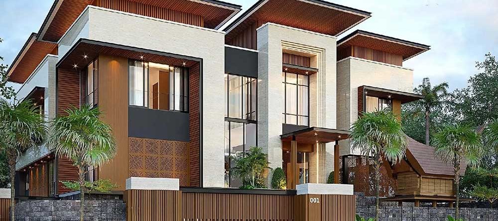 طراحی نمای ویلا