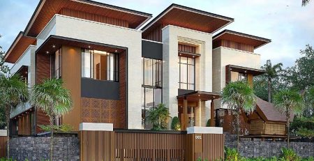 طراحی نمای ویلا